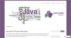 Desktop Screenshot of javacardforum.com